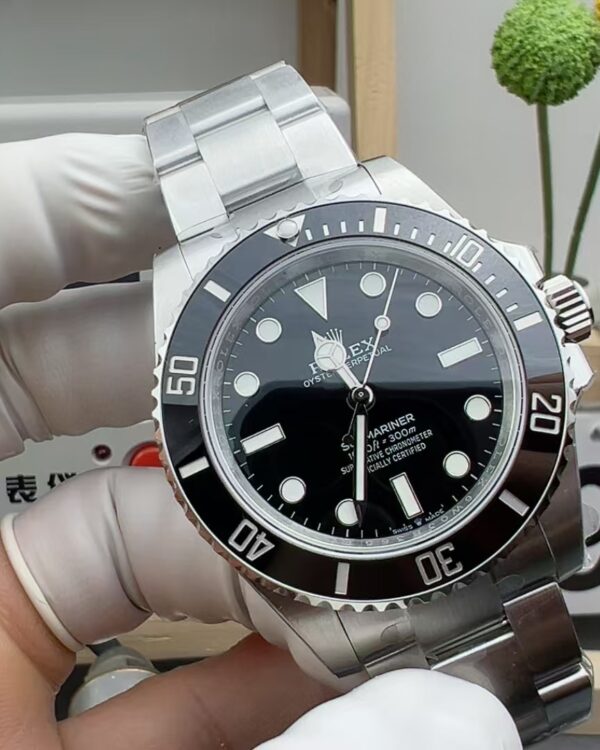 VS Rolex Unexperienced Nigger 41 Steel strip black plate