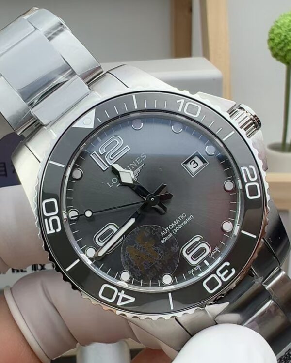 AF Longines Steel Belt Gray Plate Concas