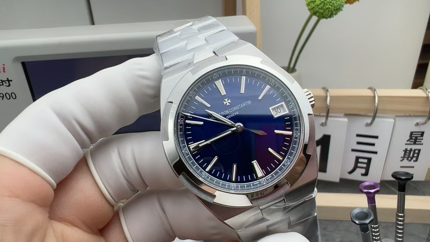 PPF Vacheron Constantin Transverse Steel Belt Blue Plate