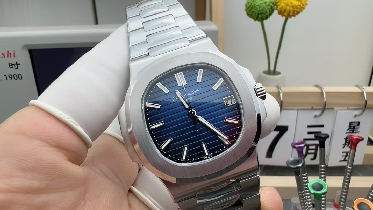 DDF Patek Philippe Counterweight Edition 5811 Steel Belt Blue Plate