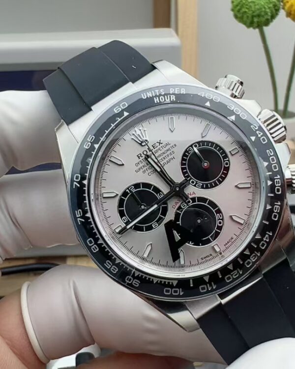 VS Rolex Weighed Edition Cement Gray Dutona Tape