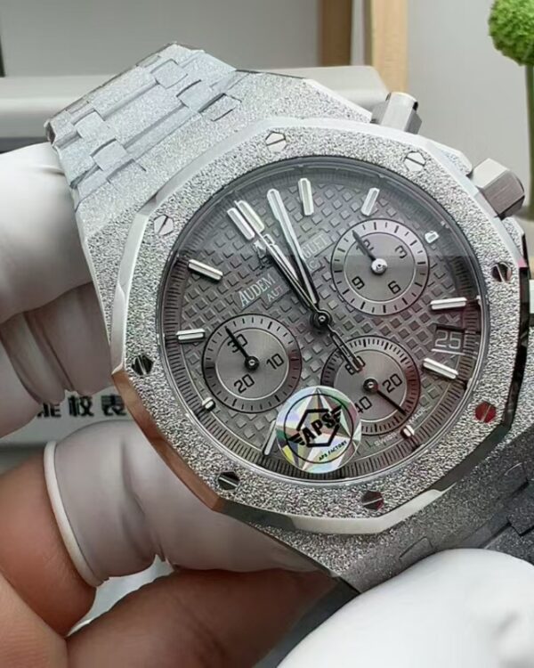 APS Audemars Piguet Cream Gold 26240 Gray Dial