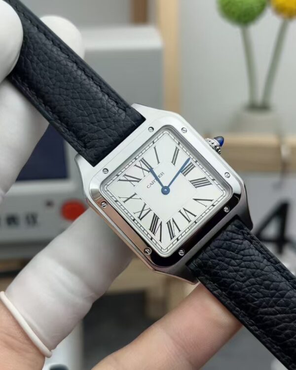 AF Cartier Medium Sandos Belt White Disc