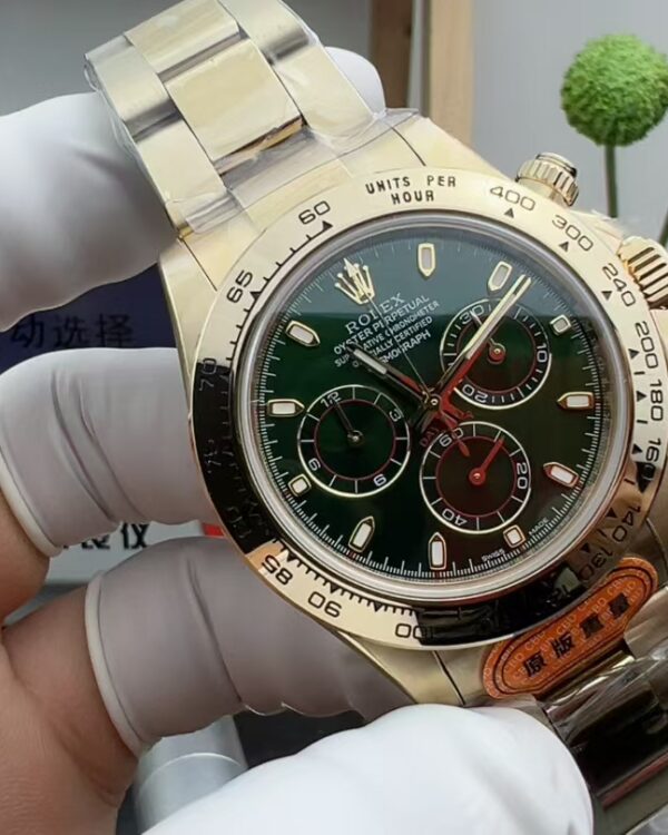 CBD Rolex 116508 Green Kindi 4130 calibre