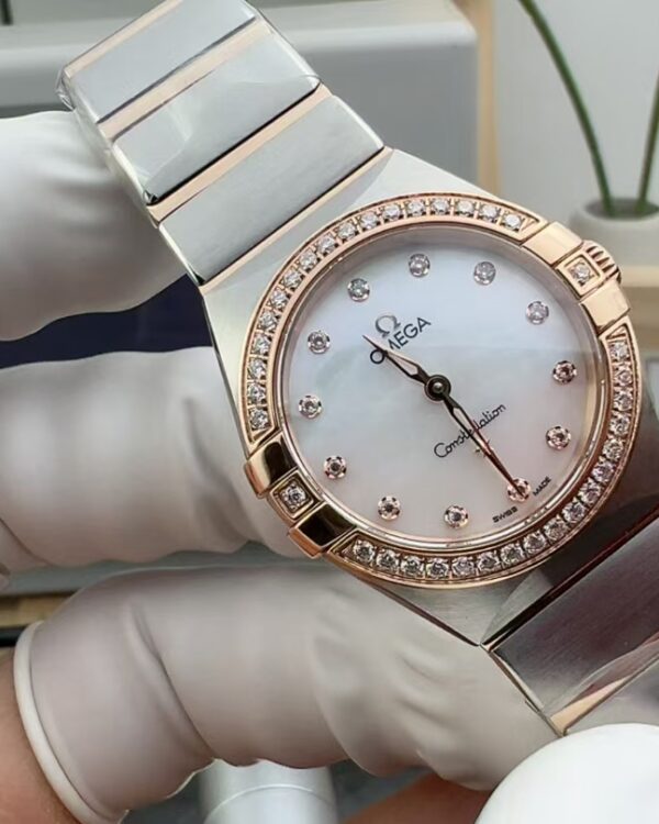 SSS Golden Female Constellation Fritillary Dial