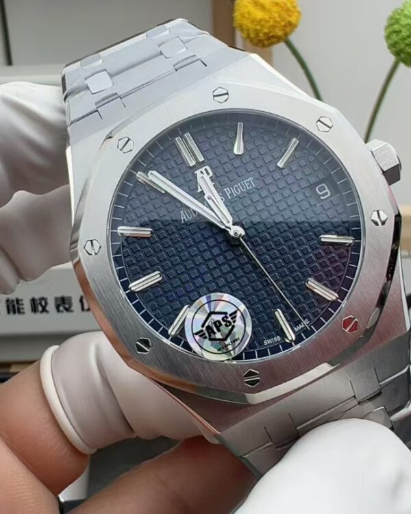 APS Audemars Piguet 15500 non-jam movement steel strip blue disc