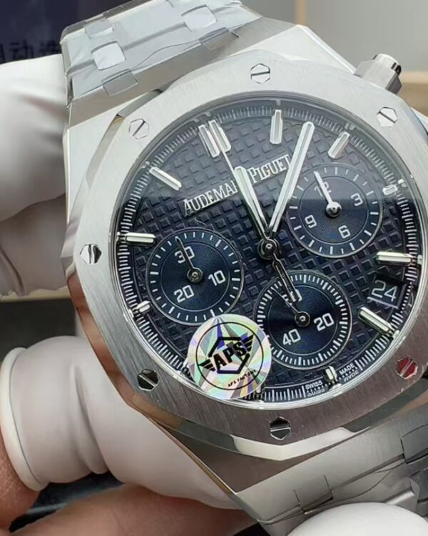 APS Audemars Piguet 26240 non-jam movement steel belt black plate