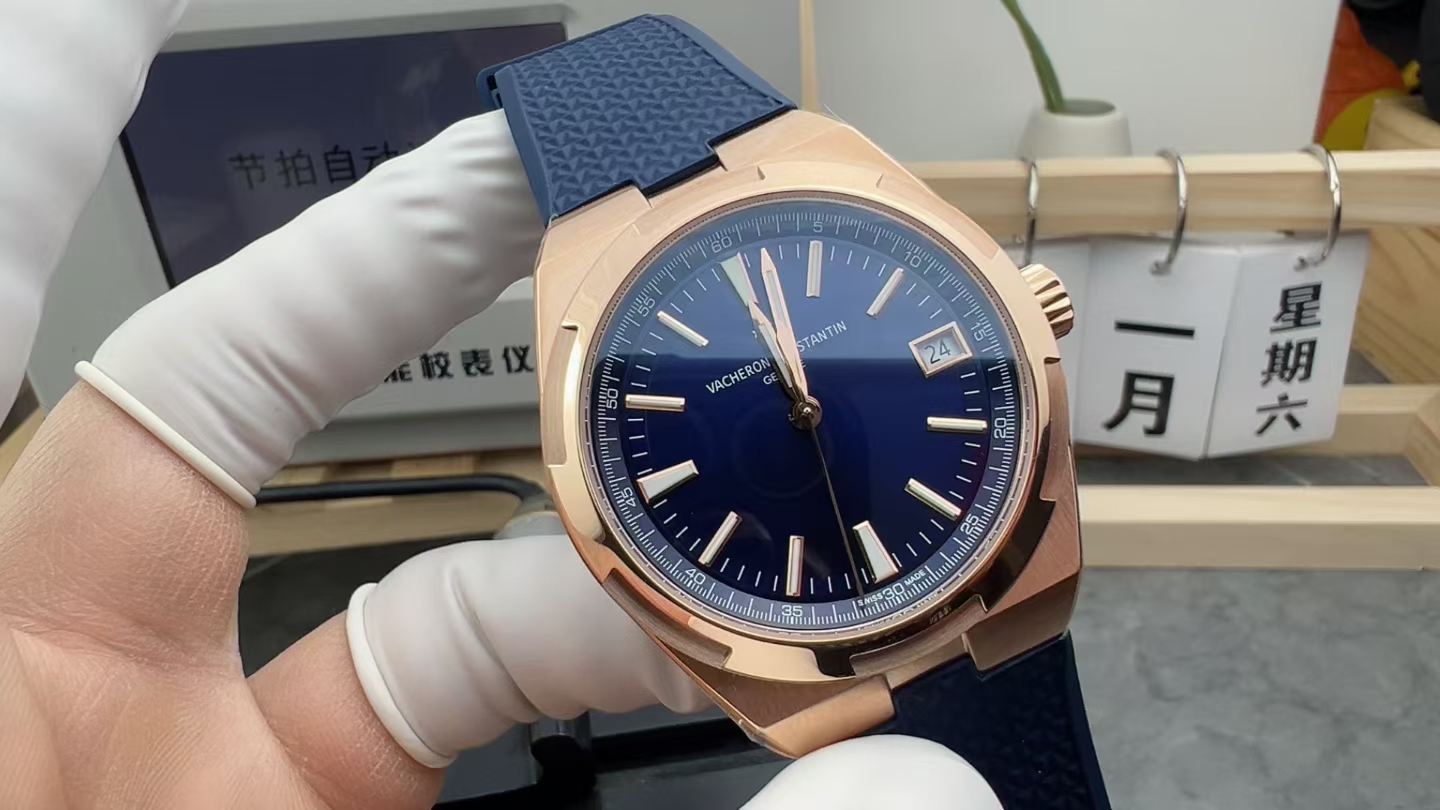 MKS Vacheron Constantin, Rose gold and blue disc tape