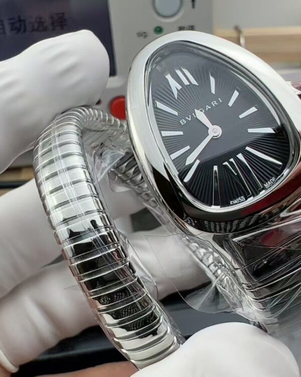 BV snake watch black plate