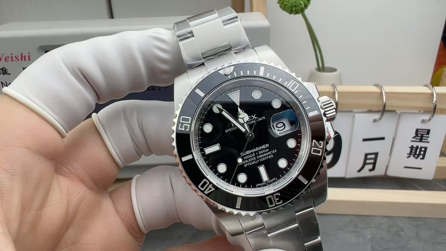 VS Rolex 40mm Blackwater Ghost 116610 Plate Belt