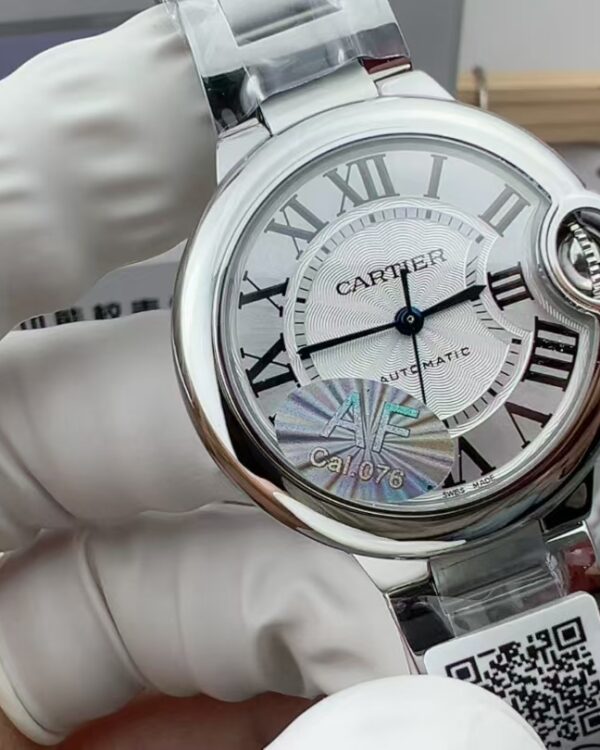 AF Cartier Women's Balloon 076 Movement 33mm Steel Belt White Plate