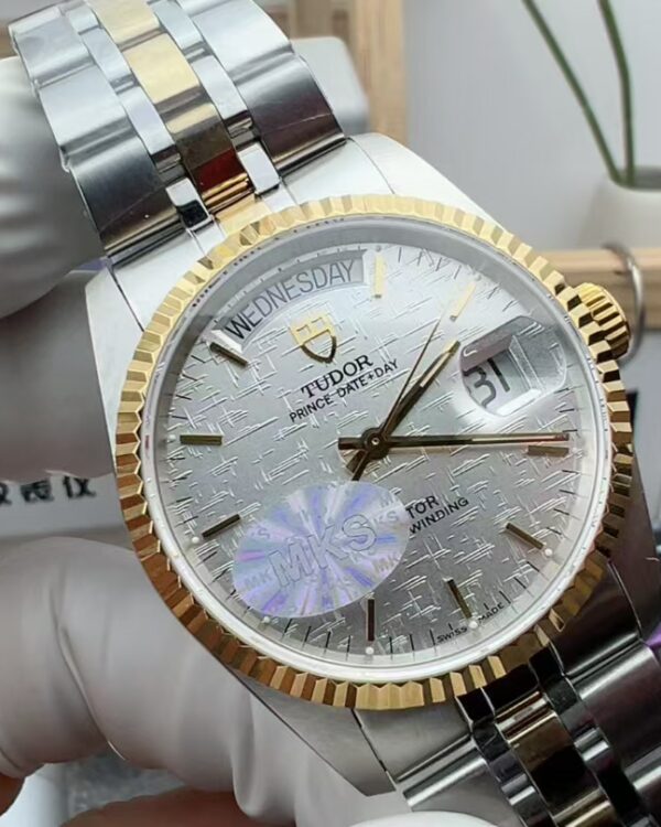 MKS Rolex White Plate Weekly Journal Steel Strip
