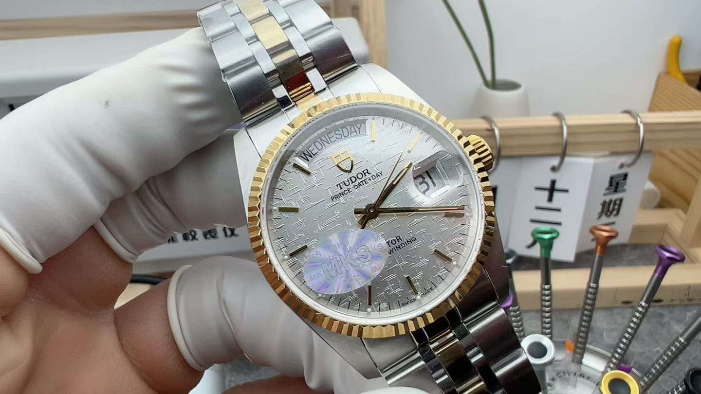 MKS Rolex White Plate Weekly Journal Steel Strip