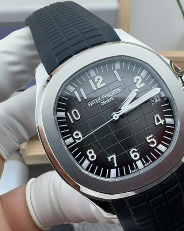 DDF Patek Philippe grenade new button rubber strap black plate