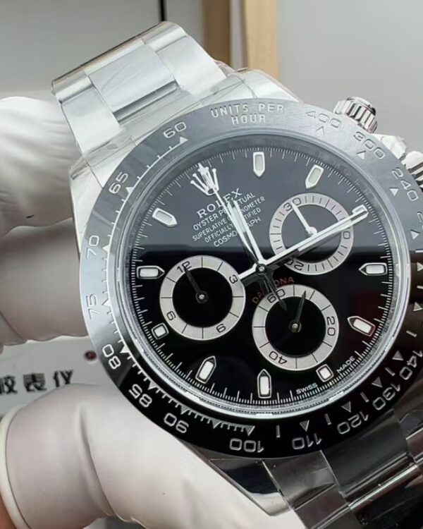 VS4130 Rolex Black Tody Steel Strip Black Plate