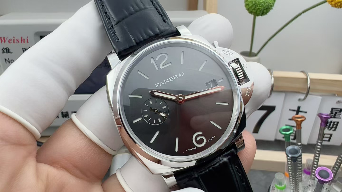 VS Panerai Belt Black Plate 1250