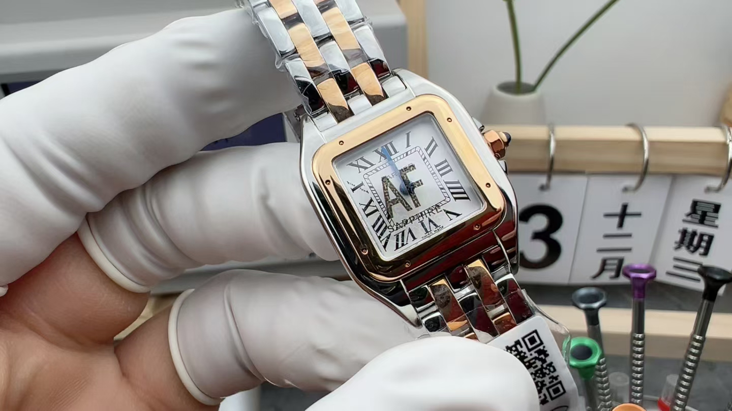 AF Cartier white plate cheetah steel strip