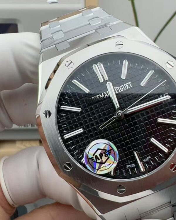 APS Audemars Piguet Royal Oak 15510 Steel Strip Black Plate