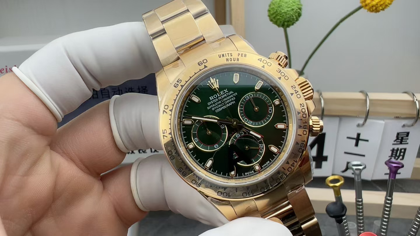 VS Rolex Weighed Edition Green Jindi v3 Steel Belt