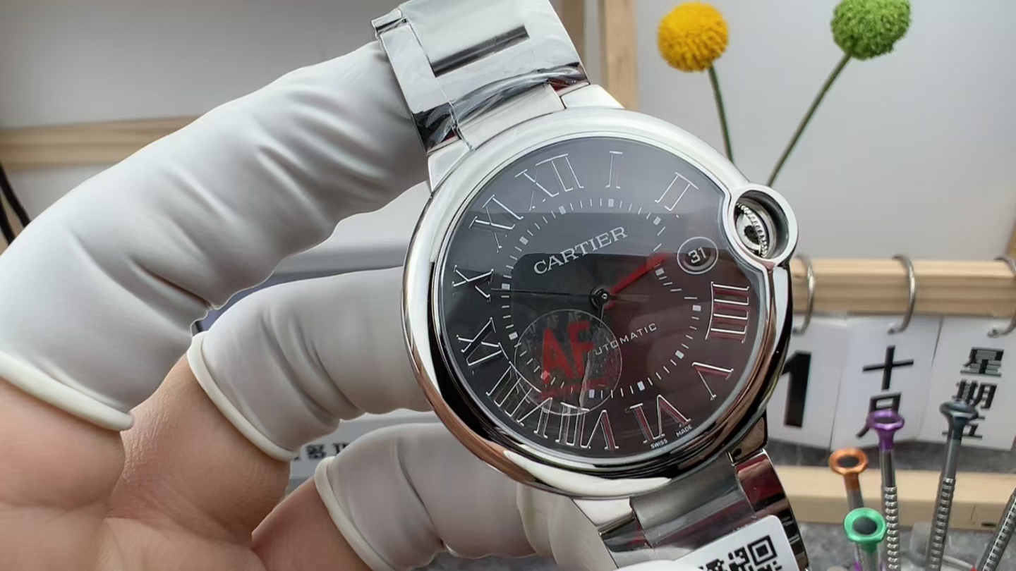 AF Cartier grey disc balloon 40mm steel strip