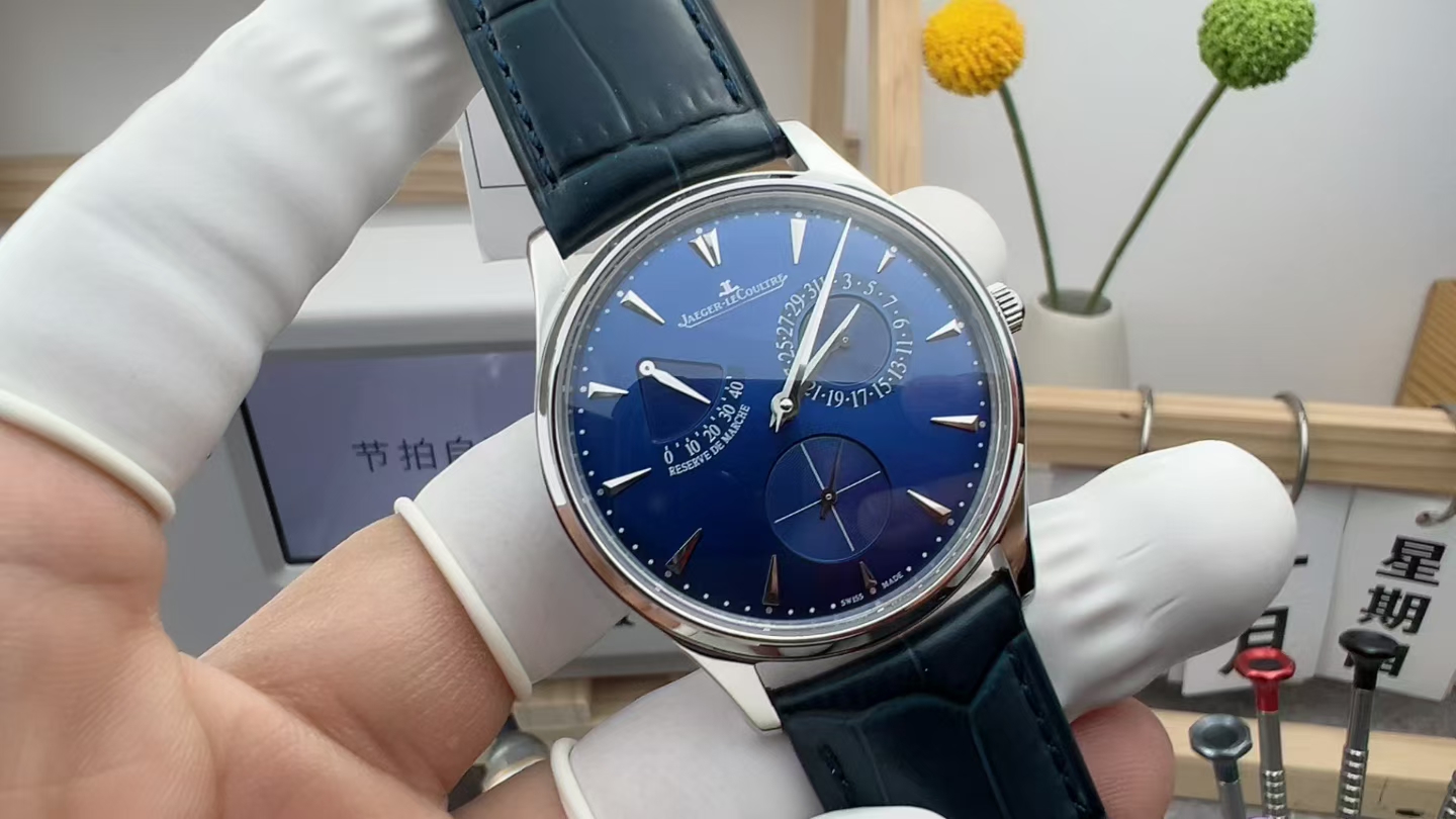 AZ Jaeger-LeCoultre Belt Blue Disc Joker