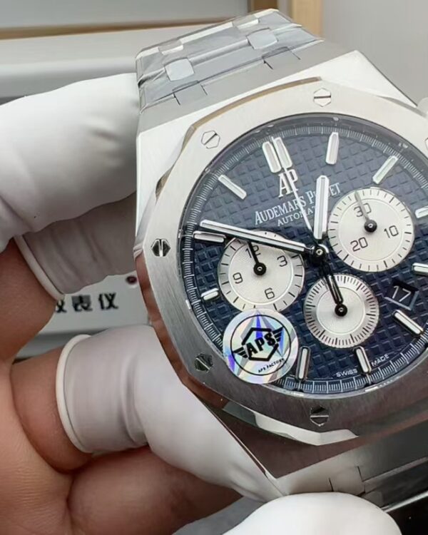APS Audemars Piguet Royal Oak 26331 Steel Belt Blue Plate
