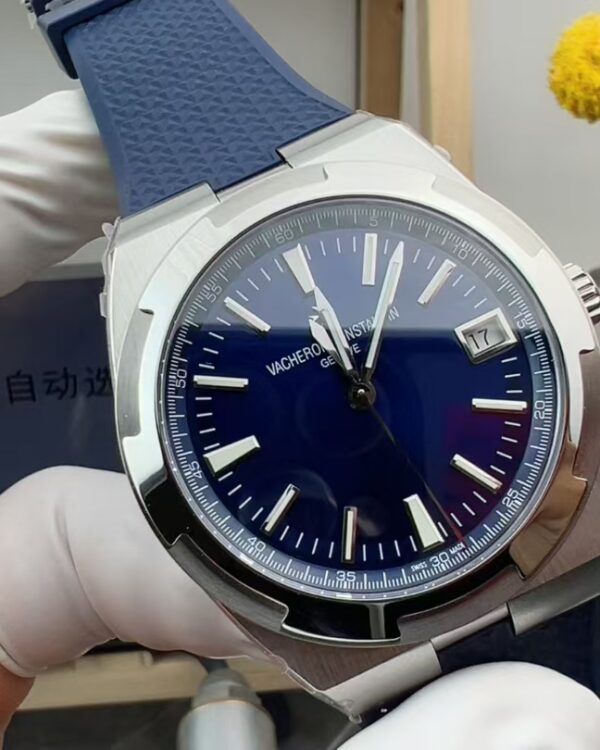 8F Vacheron Constantin 4500V rubber strap blue disc