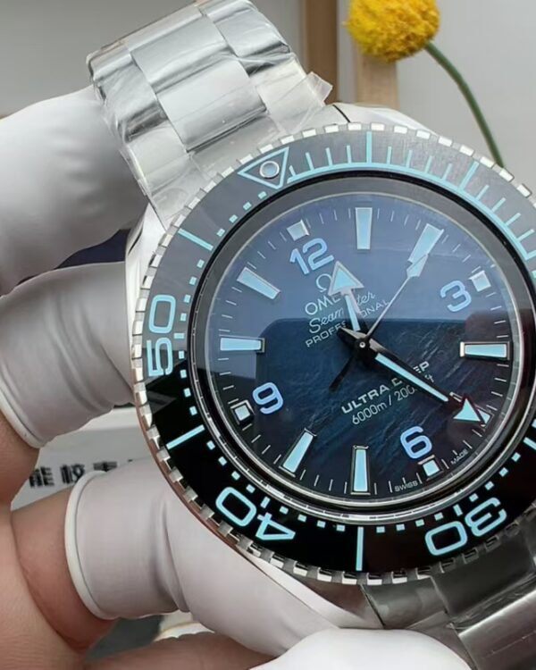 VR Omega Steel Belt Ocean Universe Blue Disc