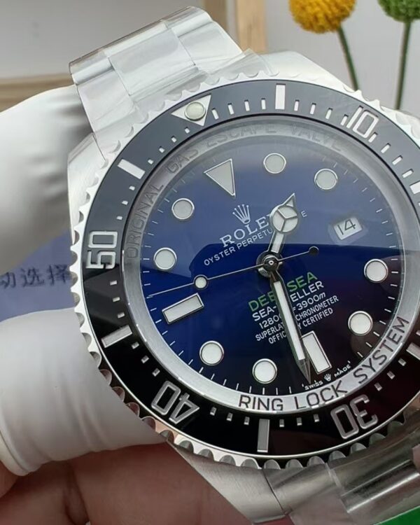 C+ Rolex Blue Disc Gradient Ghost King Steel Strip