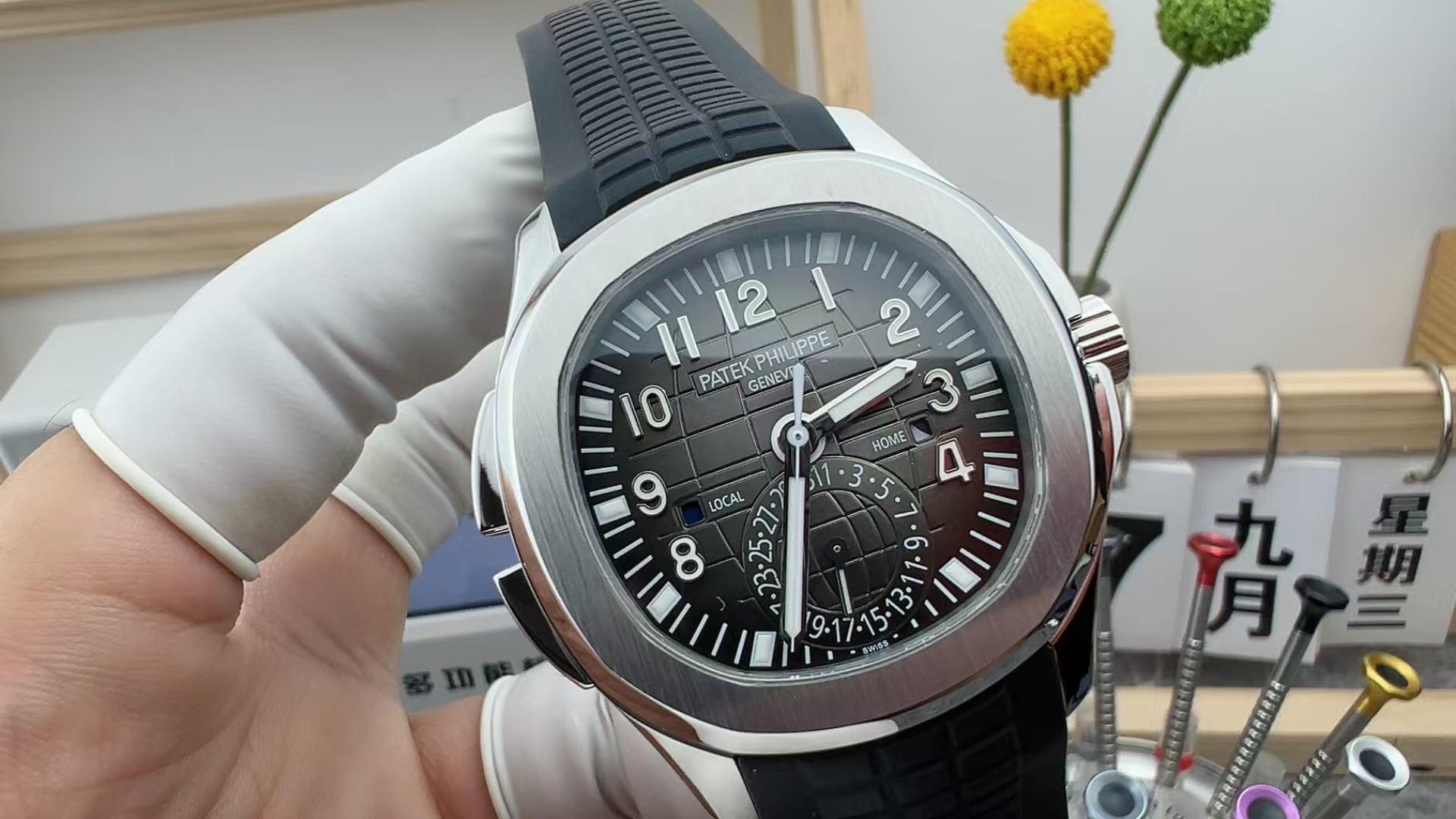 ZF Patek Philippe 5164A black disk