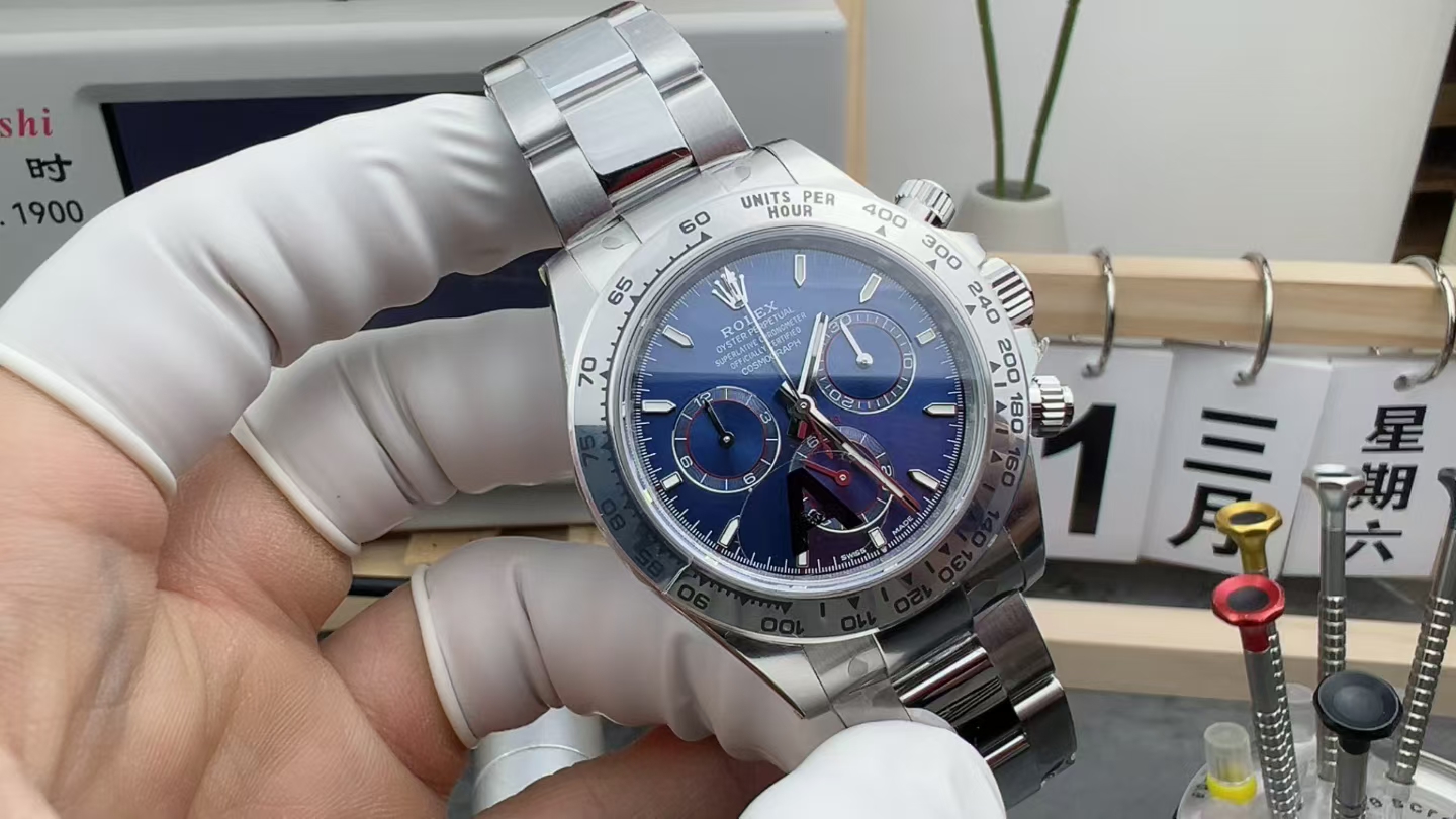 VS Rolex Gui Blue Gangdi Steel Band Blue Disc
