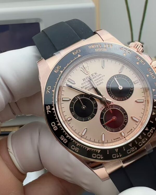 ARF Rolex Champagne Plate Weight ARF Daytona Rubber Strap