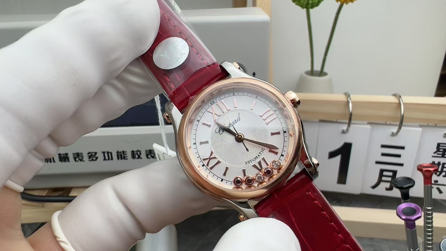 YF Chopard Happy Drill Belt White Disc