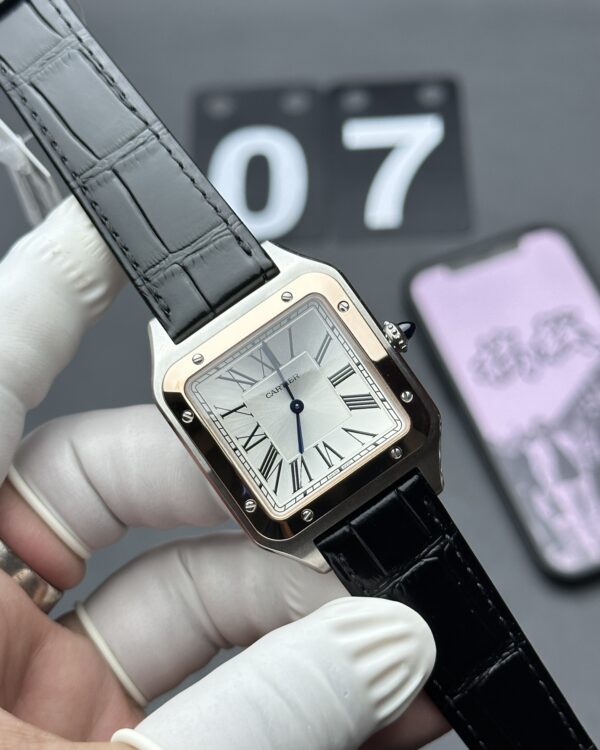 F1 Cartier Large Sandos Belt White Disc