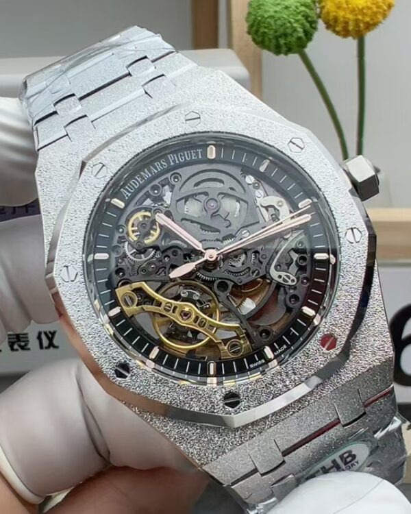 THB Audemars Piguet 15407 frost gold steel strip
