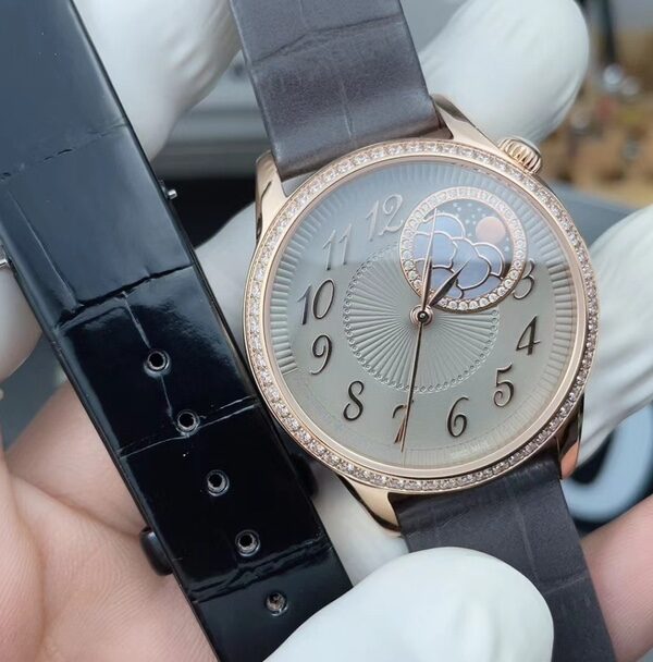 CC Vacheron Constantin Moon Phase Belt Gray Tray