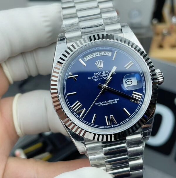 GS Rolex blue disc counterweight DD steel strip blue disc
