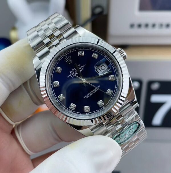 C Rolex Blue Log Steel Strip