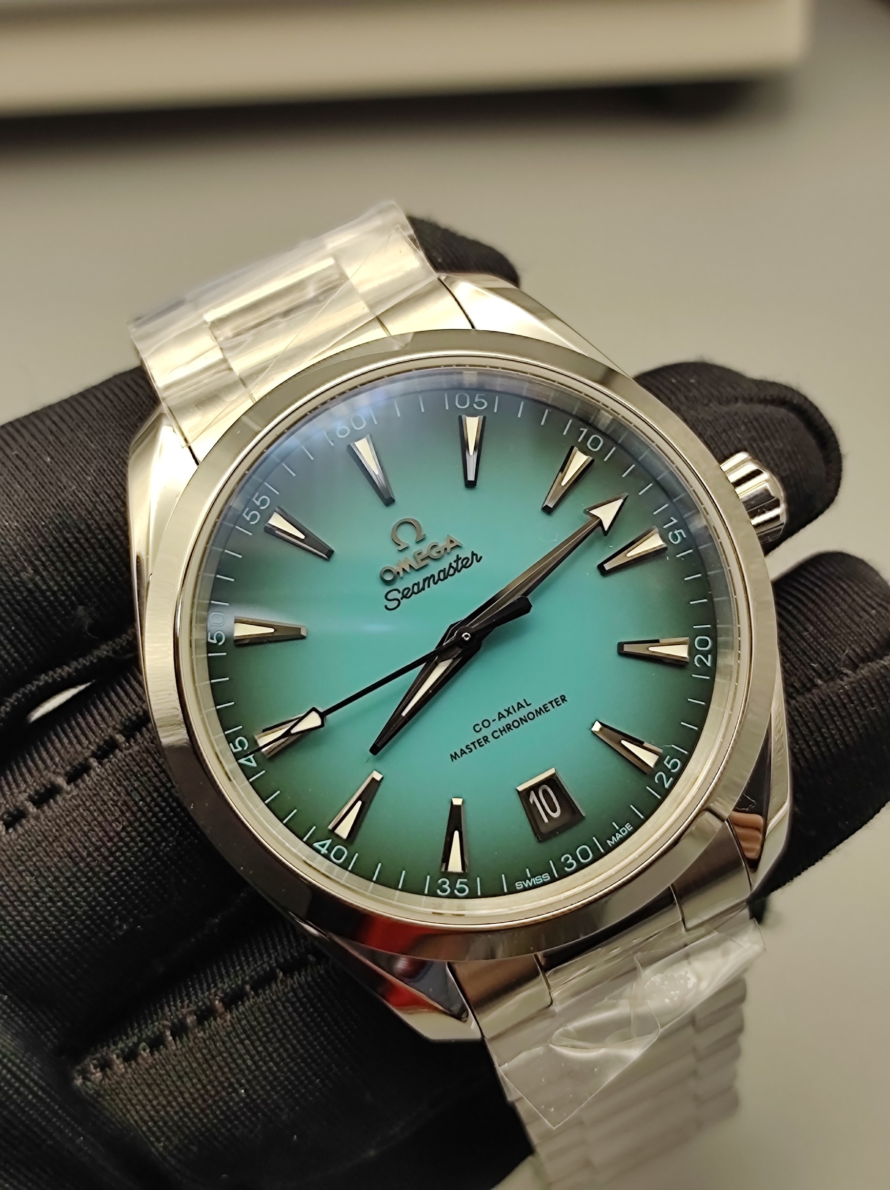 VS Omega Seahorse 150 Tiffany 41MM Steel Strip