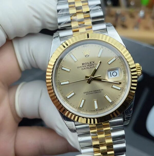 VS Rolex Intergold Log 41 Steel Strip