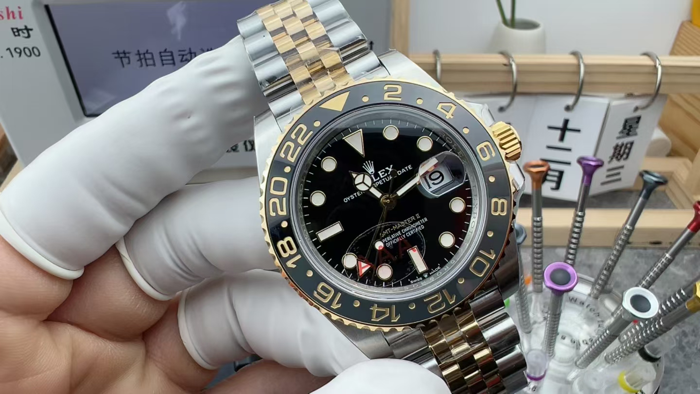 VS Rolex Weighed Preserved Egg Ring Steel Belt Black Plate