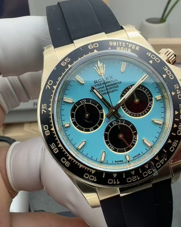 BT Rolex Daytona Rubber Strap Tiffany Plate