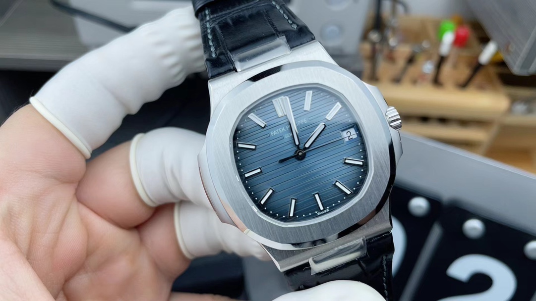 3K Patek Philippe belt 5711 Nautilus belt blue disc