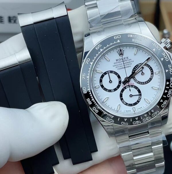 VS Rolex Panda Di 126500 Steel Belt White Plate