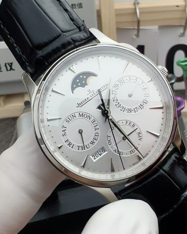 VR Jaeger-LeCoultre Perpetual Calendar Belt White Disc