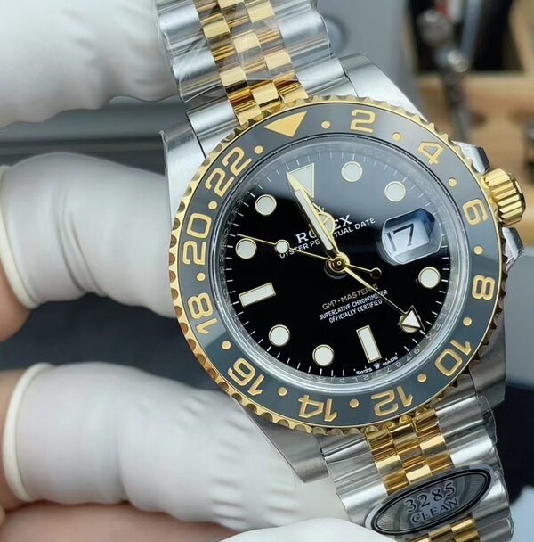 C Rolex Greenwich Room Golden Preserved Egg Ring Five Baht Strap