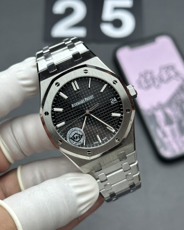 APS Audemars Piguet Royal Oak 15500 Steel Strip Black Plate