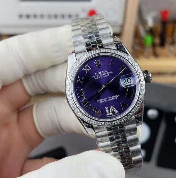 GS Rolex Purple Disc Journal Steel Strip