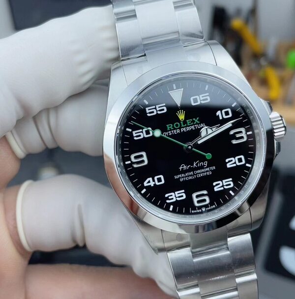 VS Rolex Space Overlord Steel Strip Black Plate