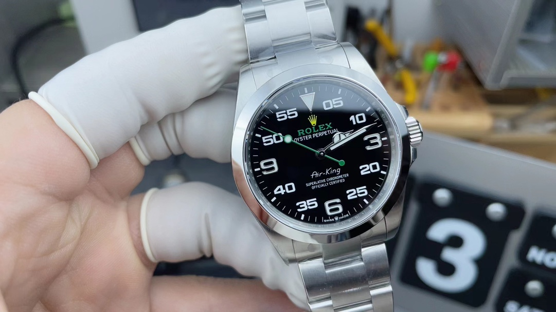 VS Rolex Space Overlord Steel Strip Black Plate